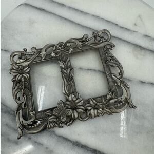 Sun R Picture Frame pewter Fairycore double Picture frame